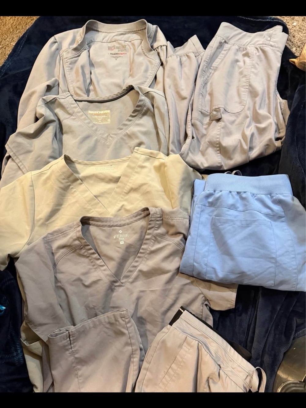 Size medium name brand scrubs